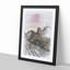 Canal Street in New Orleans in Abstract - Picture Frame Graphic Art Print-55680403-55680405