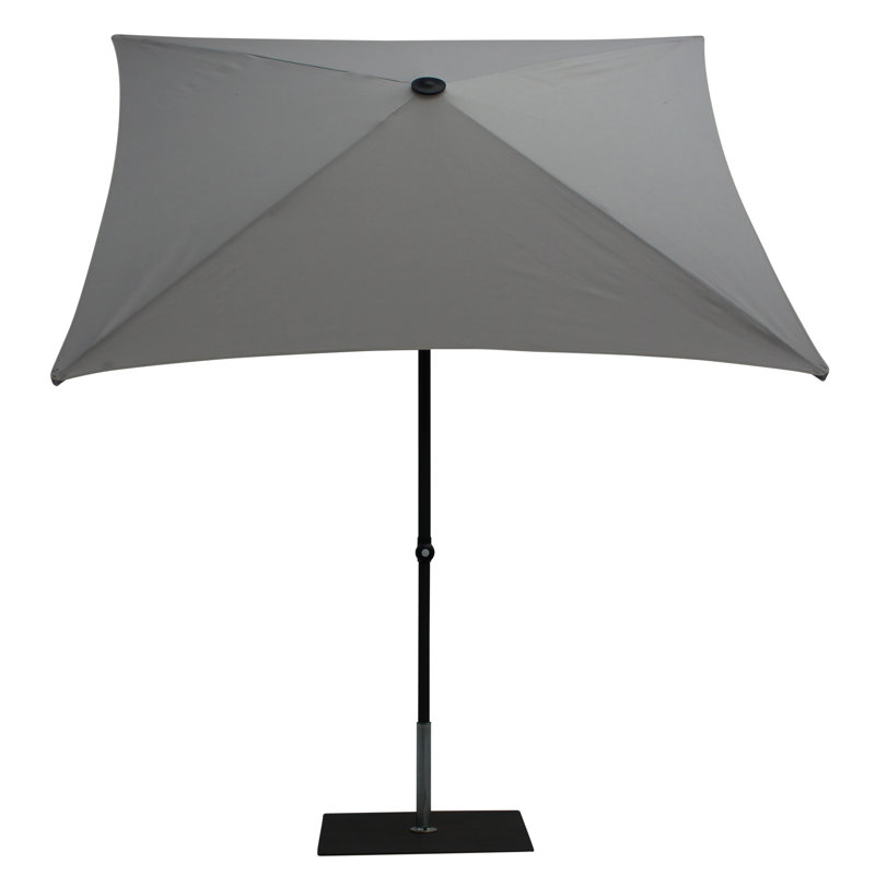 Atreu 200cm Market Parasol, Grey