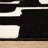 Hennings Abstract Maze Black/ Off-White Area Rug-1901089367