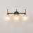 3-light Vanity Light With Ribbed Glass Shades-445602623