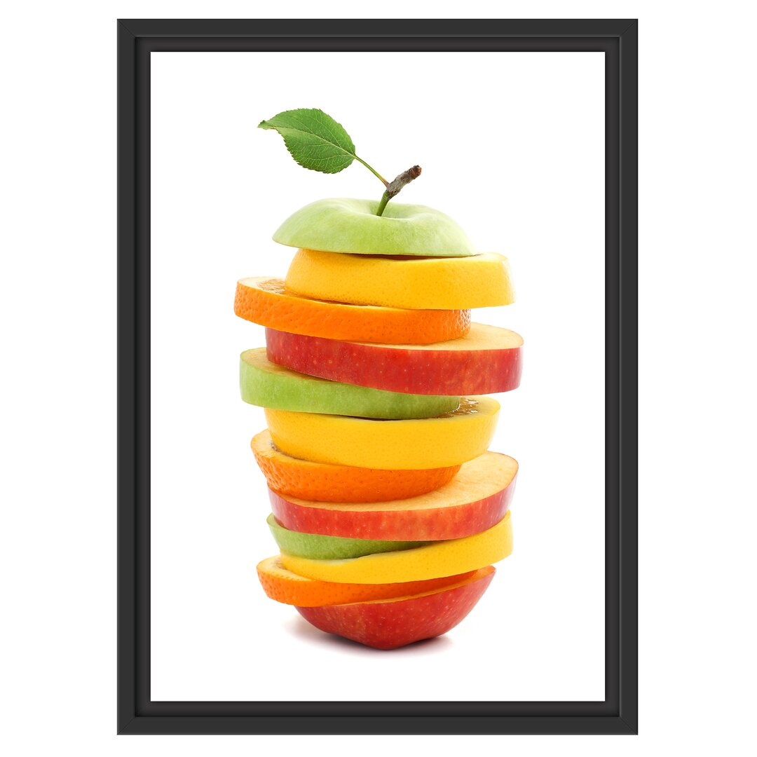 Gerahmtes Poster Delicious Fruit Slices