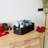 iDesign Recycled Plastic Garage Storage Bin with Lid and Handles –Matte Black