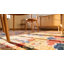 Antique Tibetan Chinese Geometric Knotted Rug