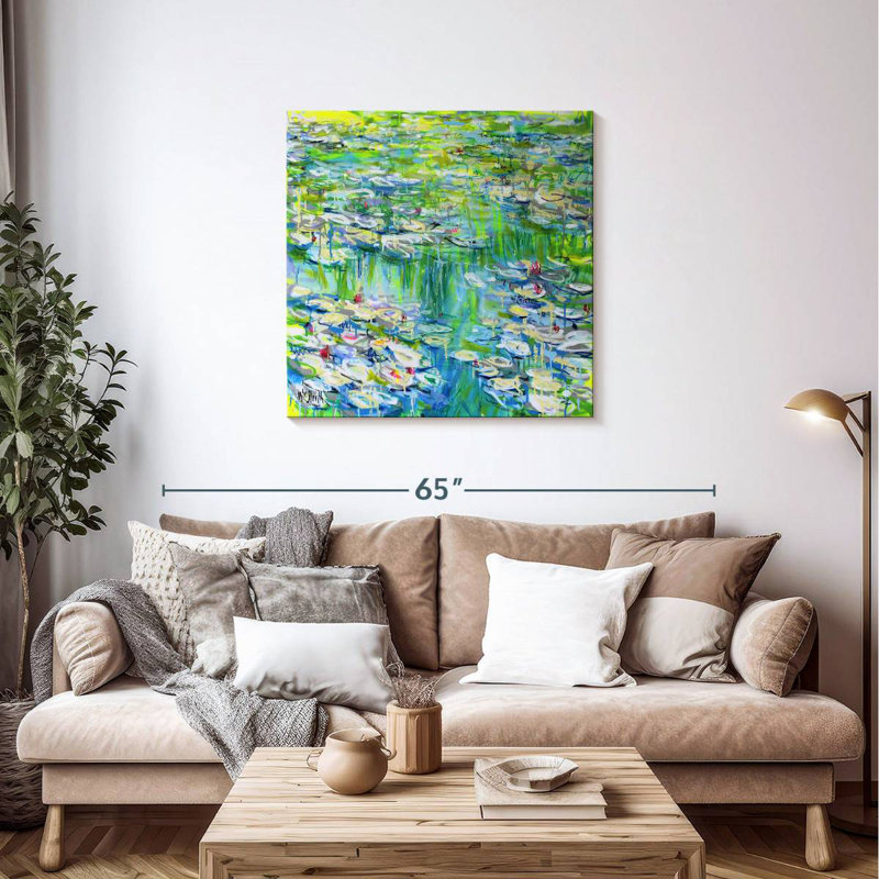 Avery Monet Monet Monet Fluo, 36" H x 36" W