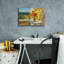  «Sunflowers By The Sea» par Danhui Nai, art mural sur toile