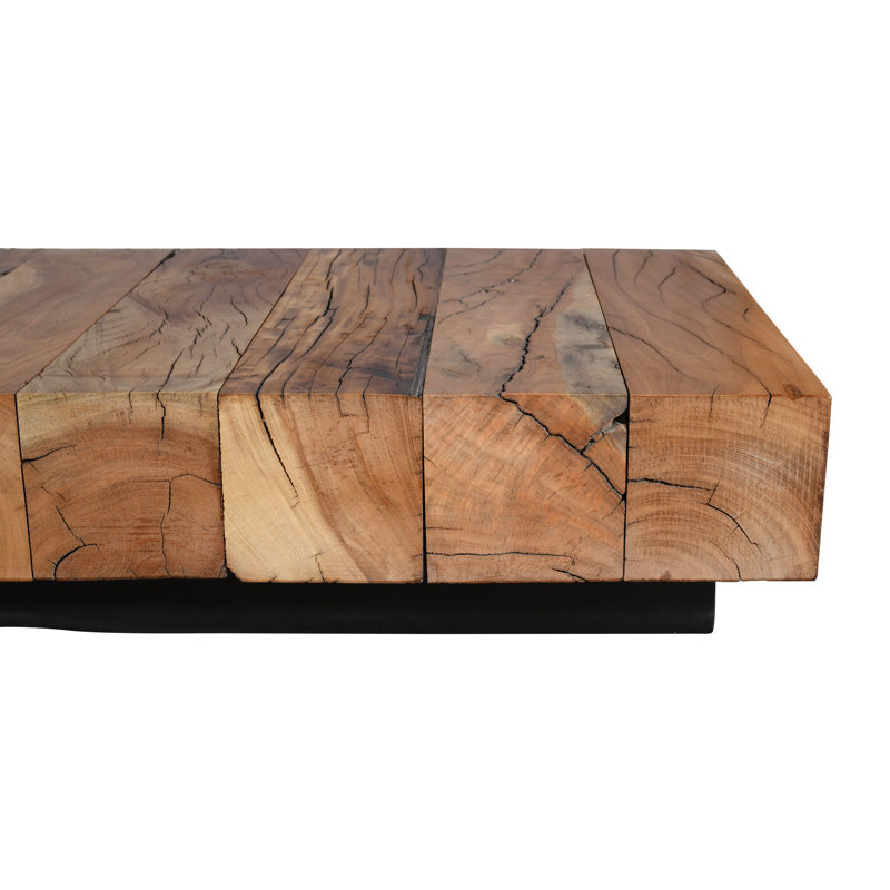 Caid Solid Wood Coffee Table 