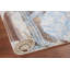 Tapis rayé abstrait moderne 3 x 5