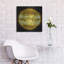  «The Sun, One Year In One Image» par la NASA, art mural en métal, 24 po x 24 po-584070474