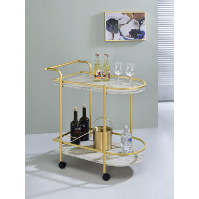 Peebles Bar Cart by Willa Arlo Interiors