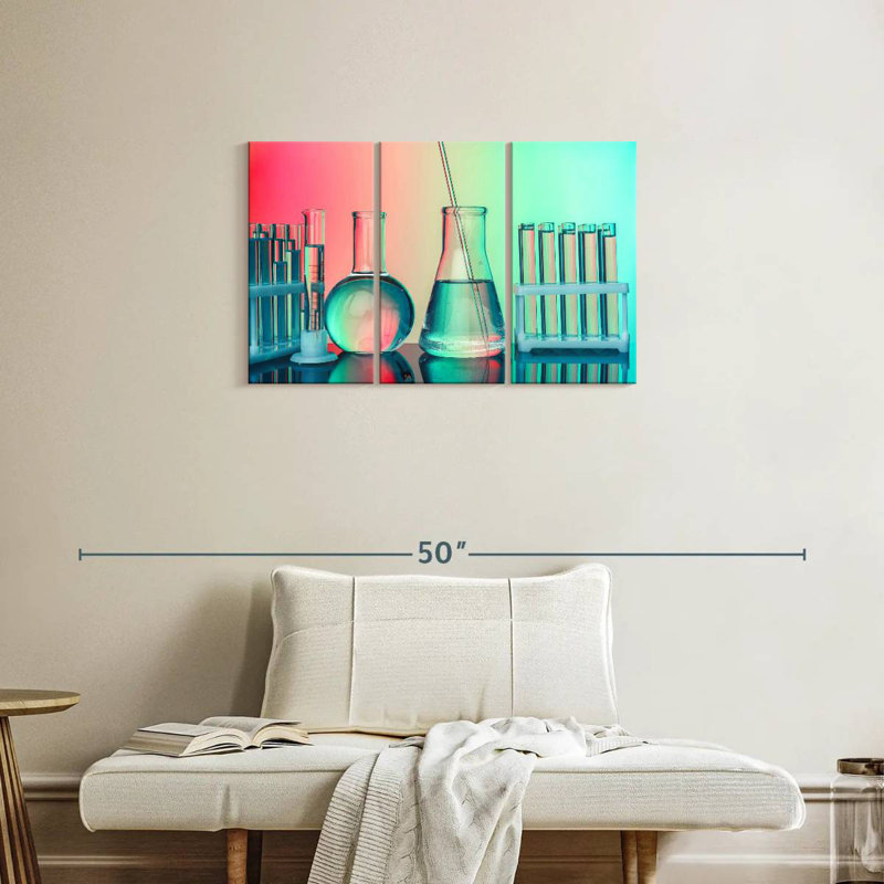 Keiri Chemistry, 20" H x 33" W