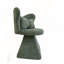 Fauteuil de coiffeuse pivotant avec dossier papillon-365944031