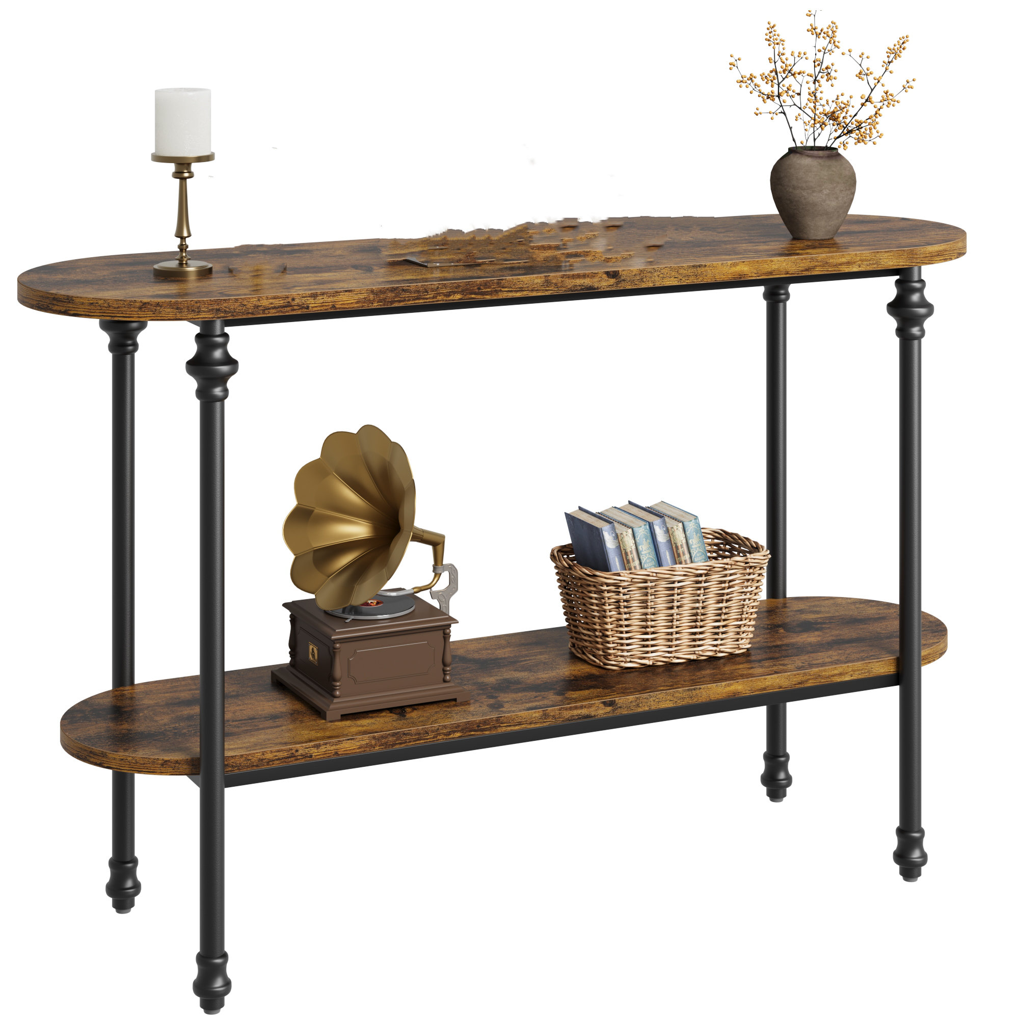 Charlton Home® Arnott 43.3'' Console Table | Wayfair