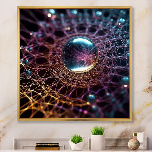 Wrought Studio Liquid Crystal Fusion Matrix - Fractals Wall Art Prints ...