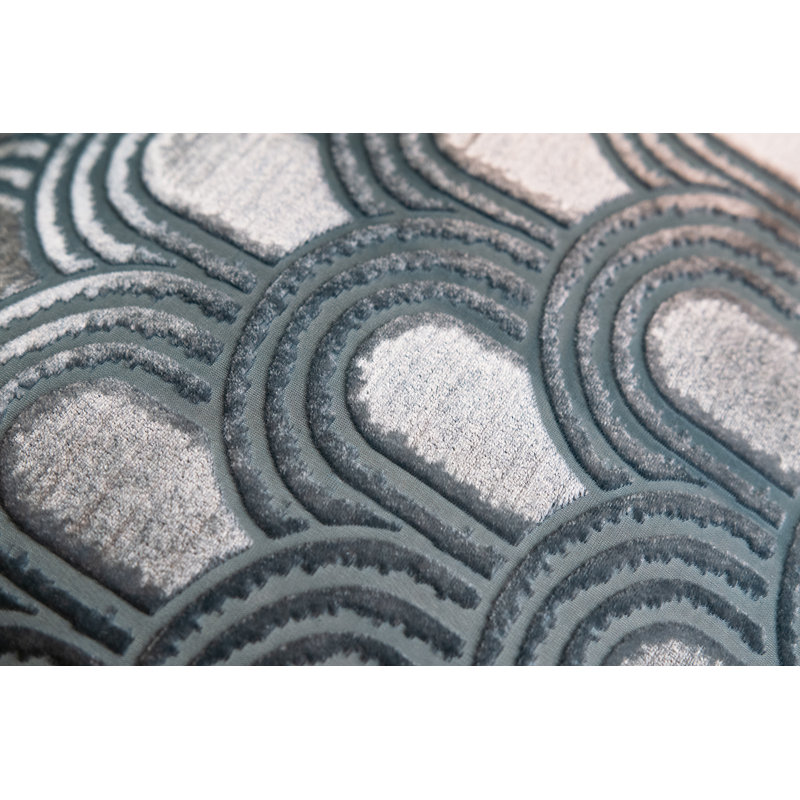 Endless Velvet Pillow Cover & Insert, Square 26", Gunmetal