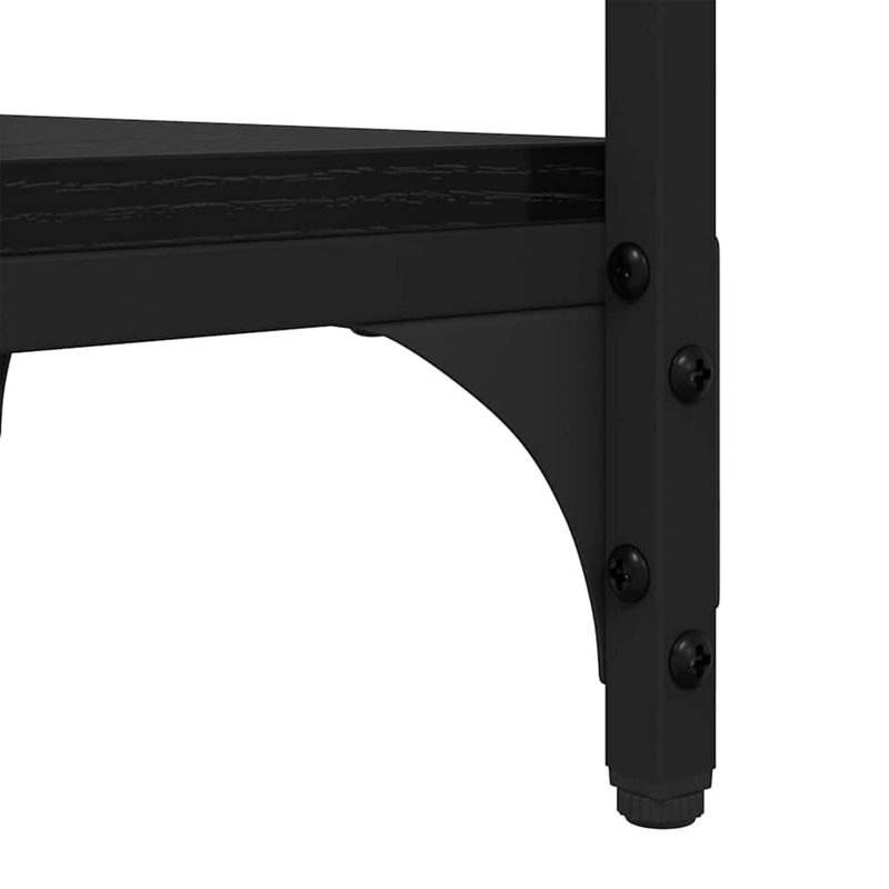 End Table, Black Oak