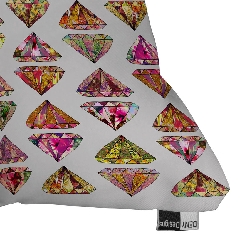 These Diamonds Are Forever Throw Pillow, 20" x 20"