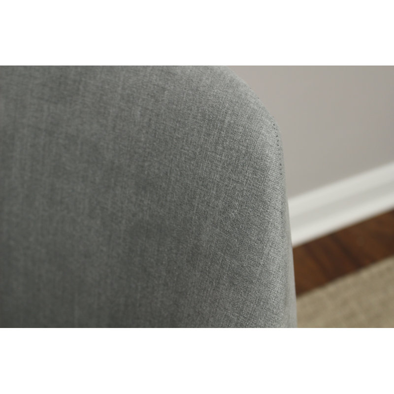Kaif 21'' H Upholstered Armchair, Gray, Gold