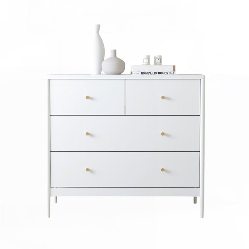 White 4-Drawer Kids Dresser