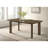 Brown Rectangular Wood Dining Table