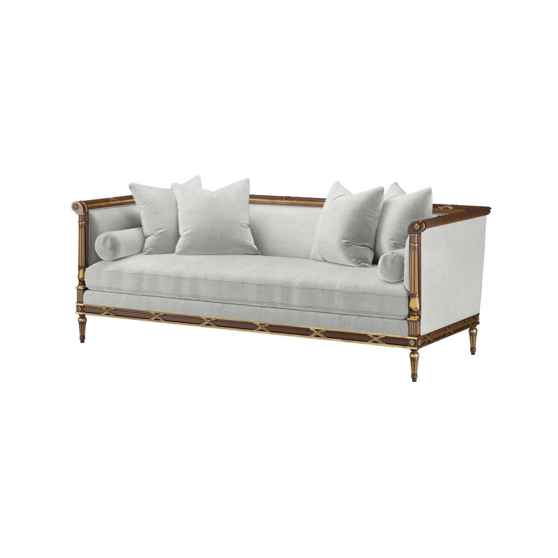 Regent's Visit Sofa, Merino Pearl (Performance fabric) 1360-91