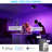 Kierstin LED Smart RGB Ceiling Spotlights Directional & Dimmable, Bluetooth APP Voice Control