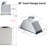 30-Inch 900 CFM Convertible Insert Range Hood with 4-Speed Button Control,Low Noise,Lights in Stainless Steel