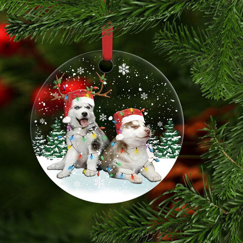 Décoration Huskies