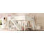 Lit mezzanine avec tablettes de rangement et garde-robe, lits mezzanine en bois massif avec glissière amovible et échelles-131128817-131128820