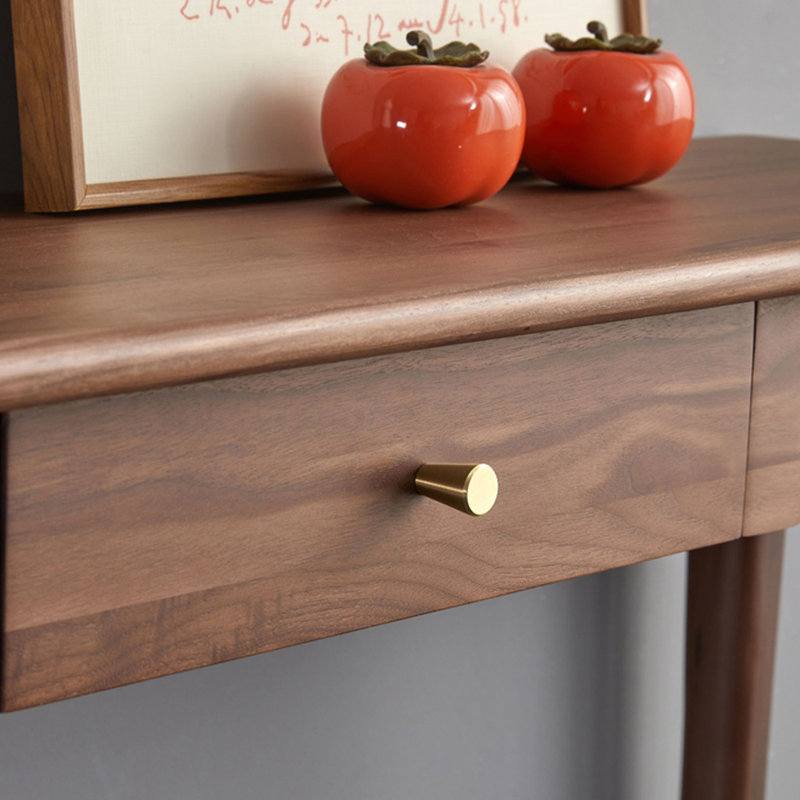 Console brune simple de style chinois, H 35,4 po x l 59 po x P 13 po