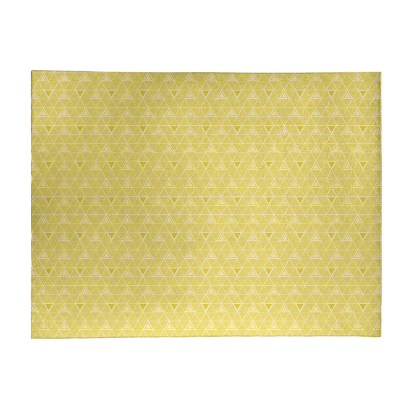 Chenille Geometric Indoor Rug, Rectangle 5' x 7'