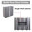Premium Garage Modular Storage Wall Cabinet, Soft-Close Door, Integrated Handles, Heavy Duty Plywood Box Construction, Tool and Equipment Organizer, 30 inch