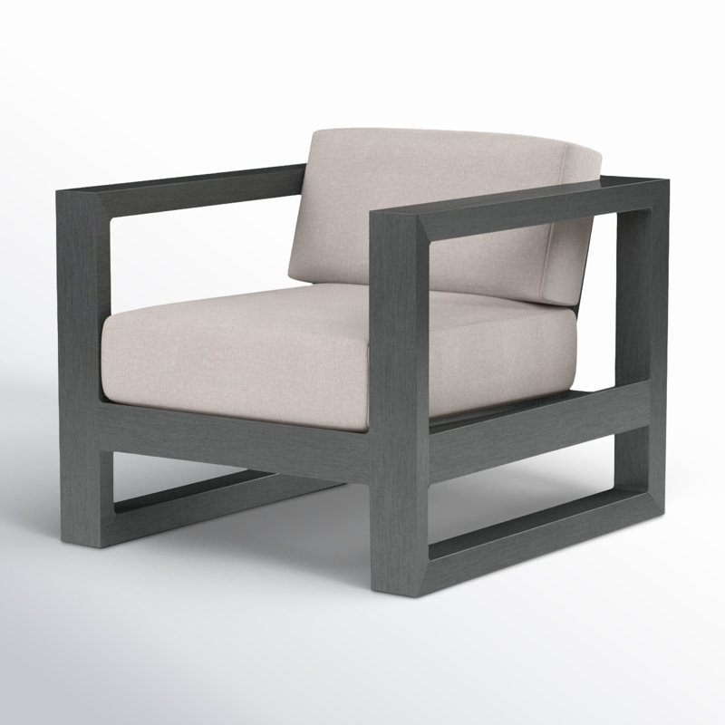 Redondo Outdoor Lounge Chair, Canvas Natural Sunbrella® Canvas