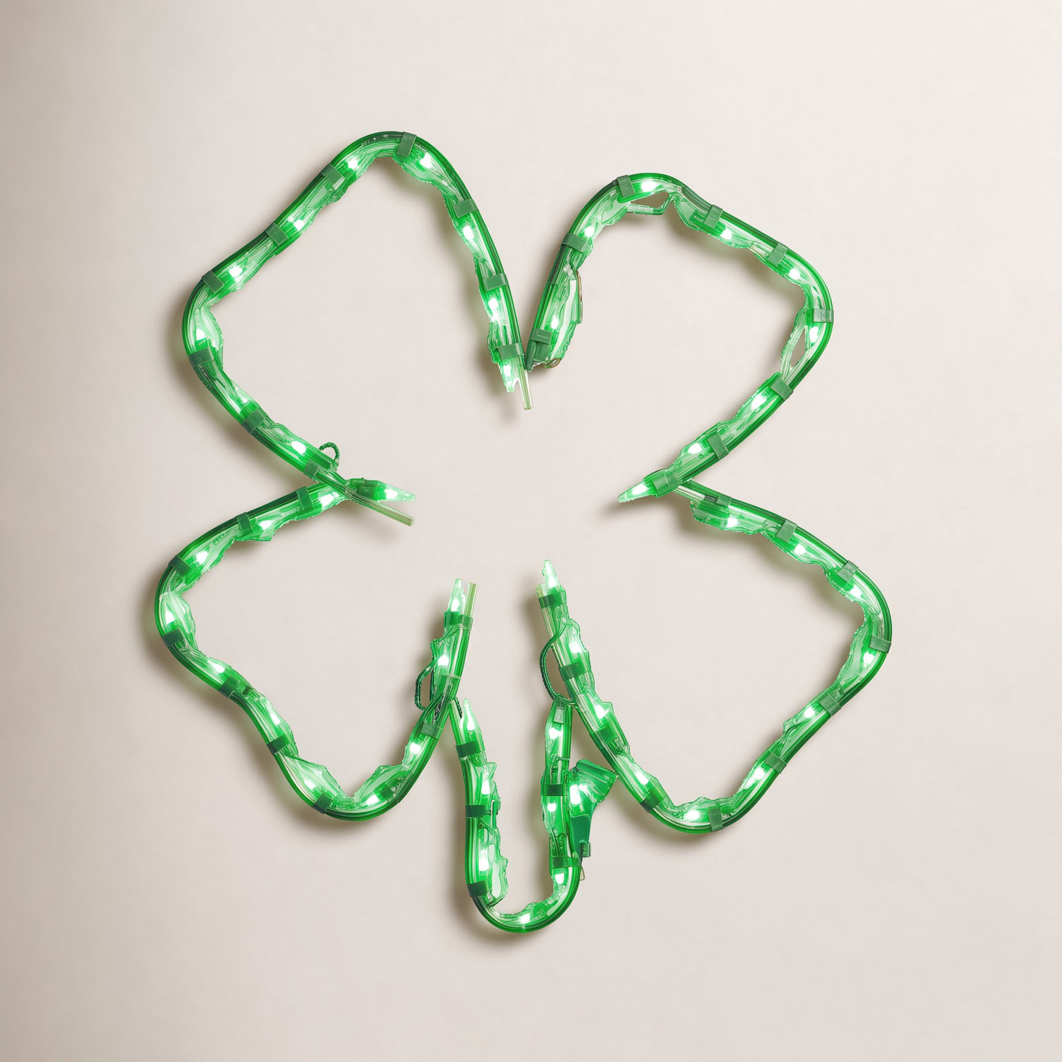 St. Patrick's Day Lighted Clover Display