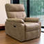 Fauteuil inclinable électrique pivotant à 270 ° - commande à bouton tactile - charge USB - support moelleux - assemblage facile?-115753177