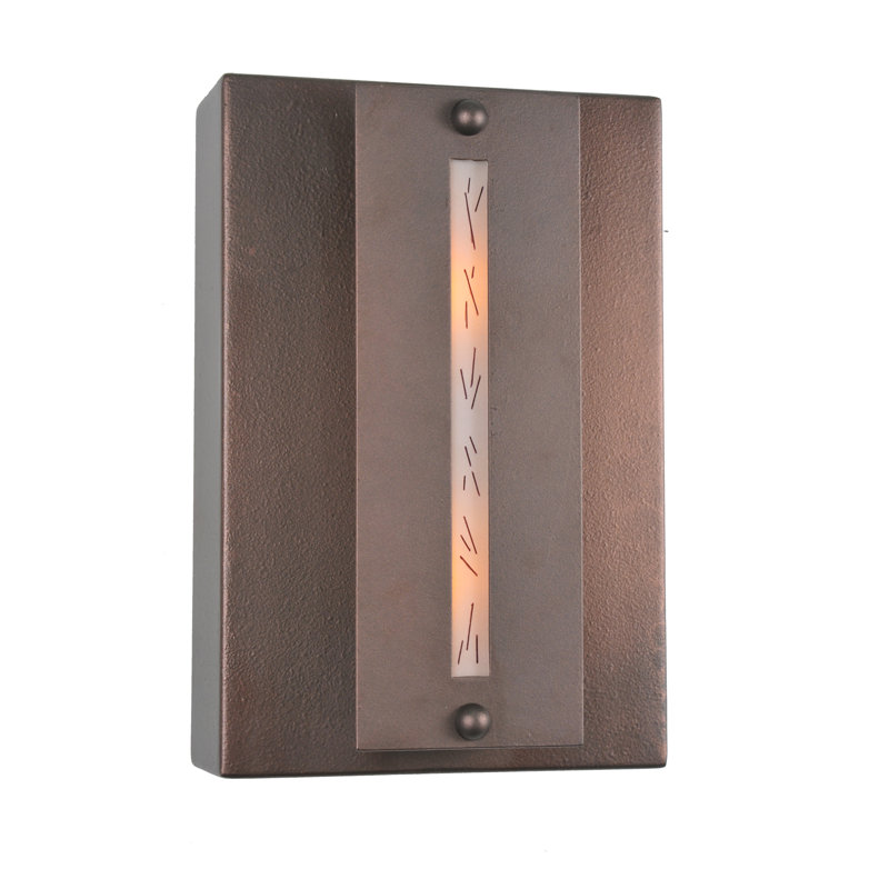 Plafonnier encastré 2 lumières Moss Creek Creekside, Brun
