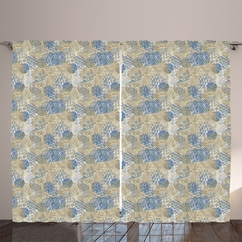 Semi Sheer Curtain Pair
