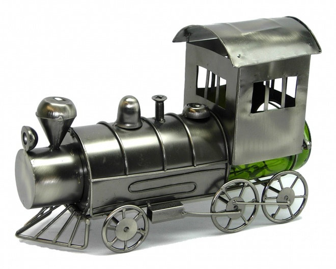 Train 1 Bottle Tabletop Wine Bottle Rack Wine Bodies