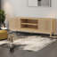 Meuble de rangement pour téléviseur et centres de divertissement, maison moderne en bois de 55 pouces