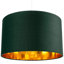 Contemporary Cotton Lamp/Light Shade with Shiny Paper Inner-561683928-660541415