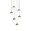 Luminaire suspendu grappe à 6 lumières DEL Grapes®-14262540-14262542-87058778
