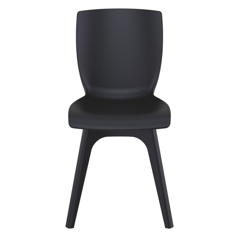 Chaise d'appoint Saranna, Noir