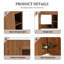 Meuble-lavabo simple avec plateau 20,17 po Kaceyn-1798713485-1798713484
