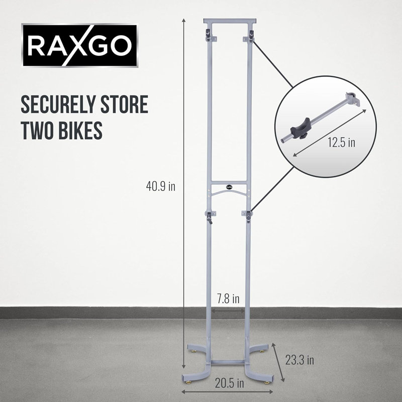 Maltby Metal Adjustable Bike Rack