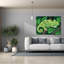 Art mural sur toile Epic Graffiti «Femme voilée caméléon» par Rebecca Wang-106172912