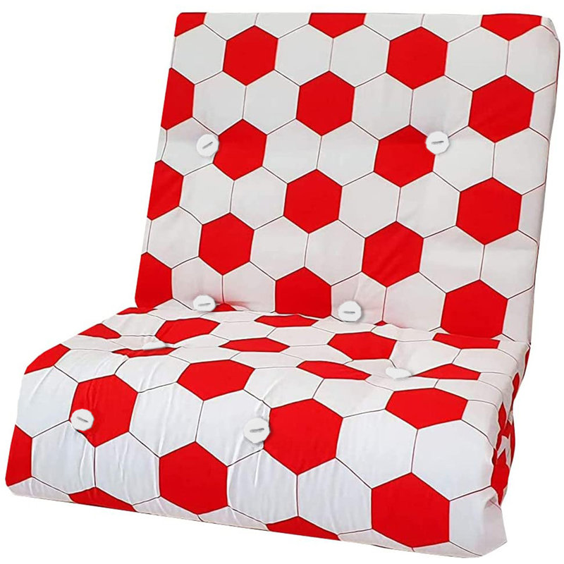 Anders 10cm Futon Mattress, Single, Red
