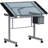 Craddock Adjustable Glass Top Drafting Table