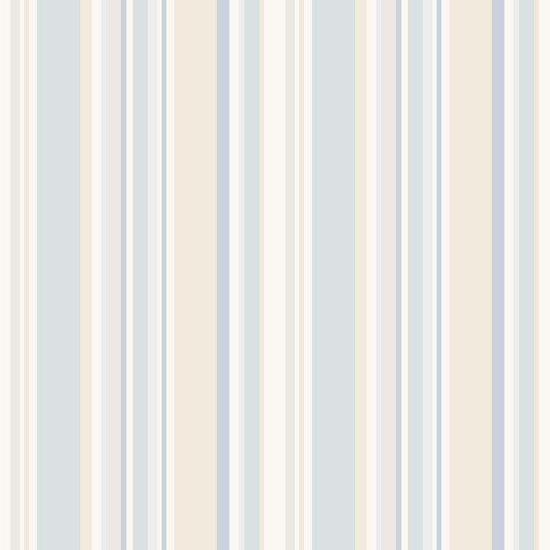 Dweck 10m x 52.8cm Matte Wallpaper Roll, Blue/Beige