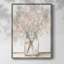 Reproduction encadrée FLORAL Series DLX III - bois massif-95655748