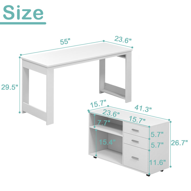 L-Shape Home Office Computer Desk