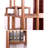 New Chinese Minimalist Style Bookcase